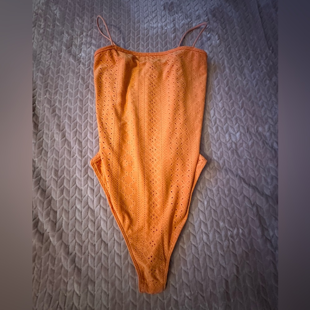 Rue21 Orange Bodysuit